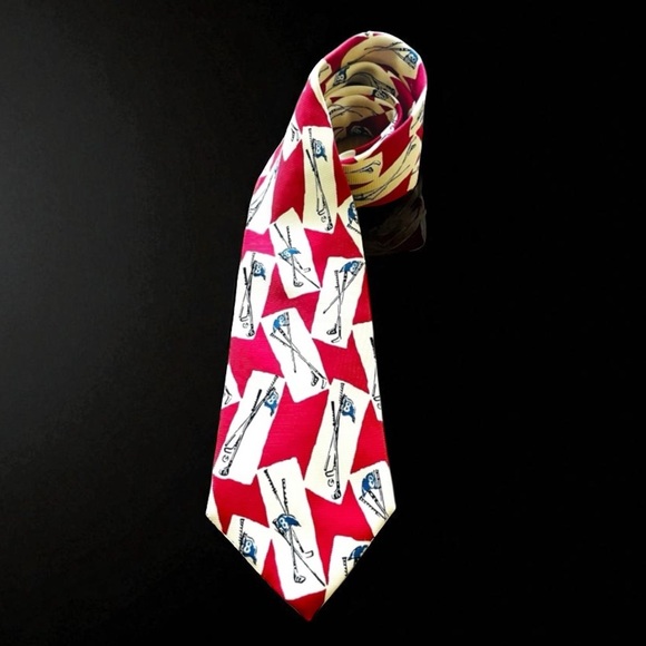 POLO RALPH LAURENMENS SILK GOLF TIE